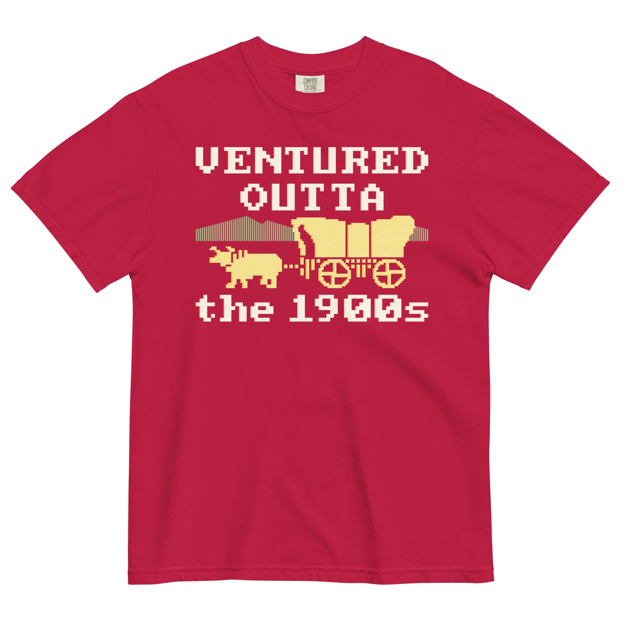Ventured Outta The 1900s Men's Relaxed Fit Tee