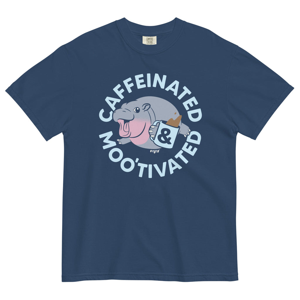 Caffeinated & Moo'tivated Men's Relaxed Fit Tee