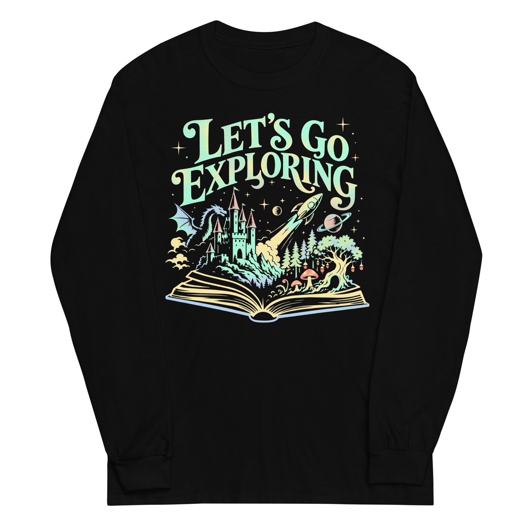 Let's Go Exploring Unisex Long Sleeve Tee