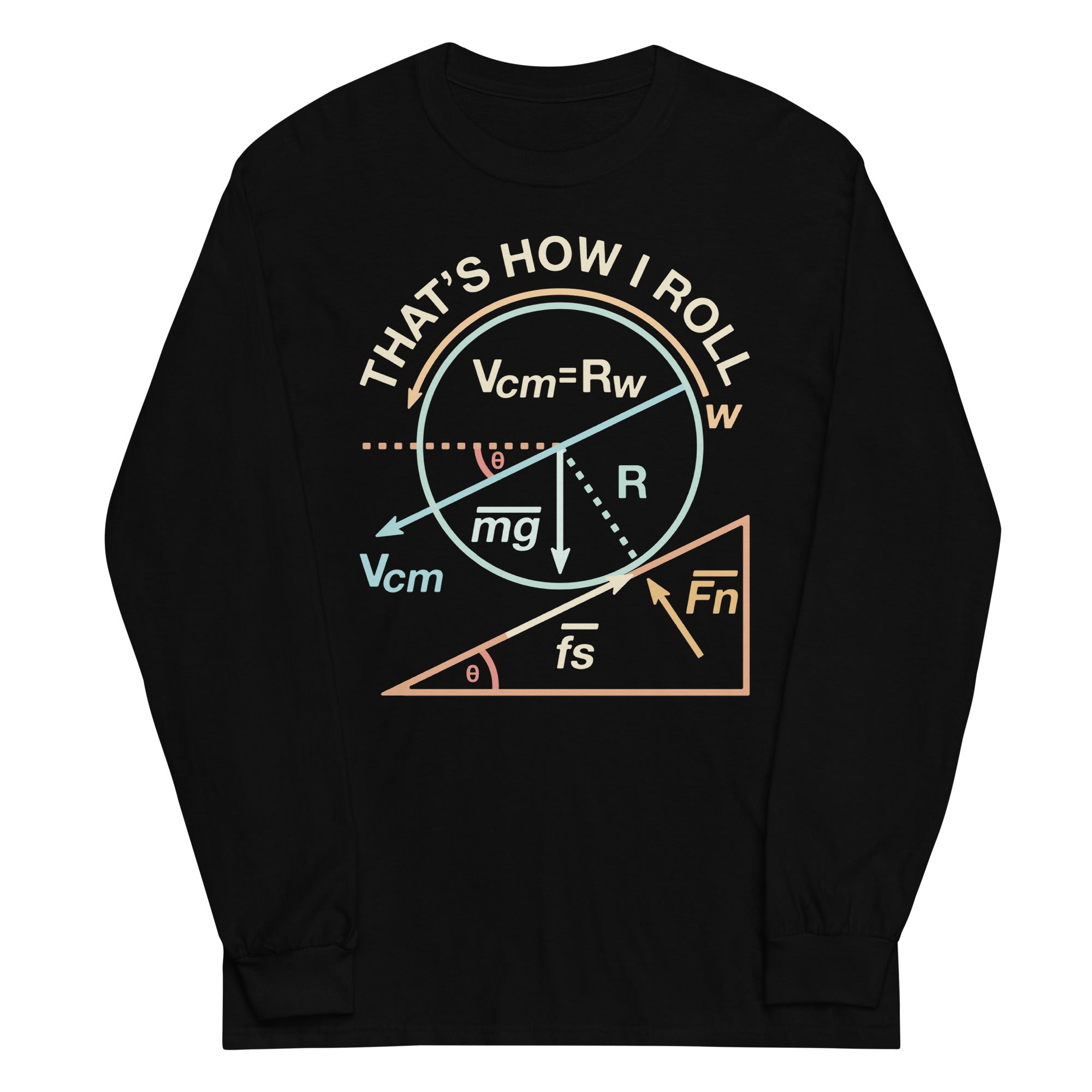 That's How I Roll Unisex Long Sleeve Tee