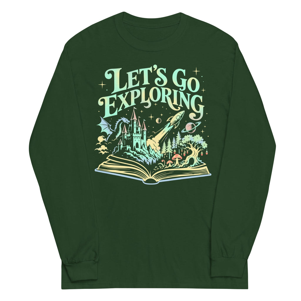 Let's Go Exploring Unisex Long Sleeve Tee