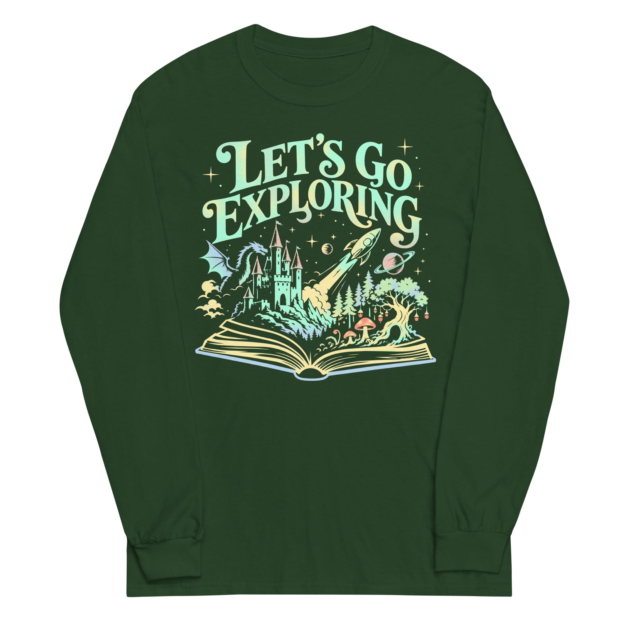 Let's Go Exploring Unisex Long Sleeve Tee