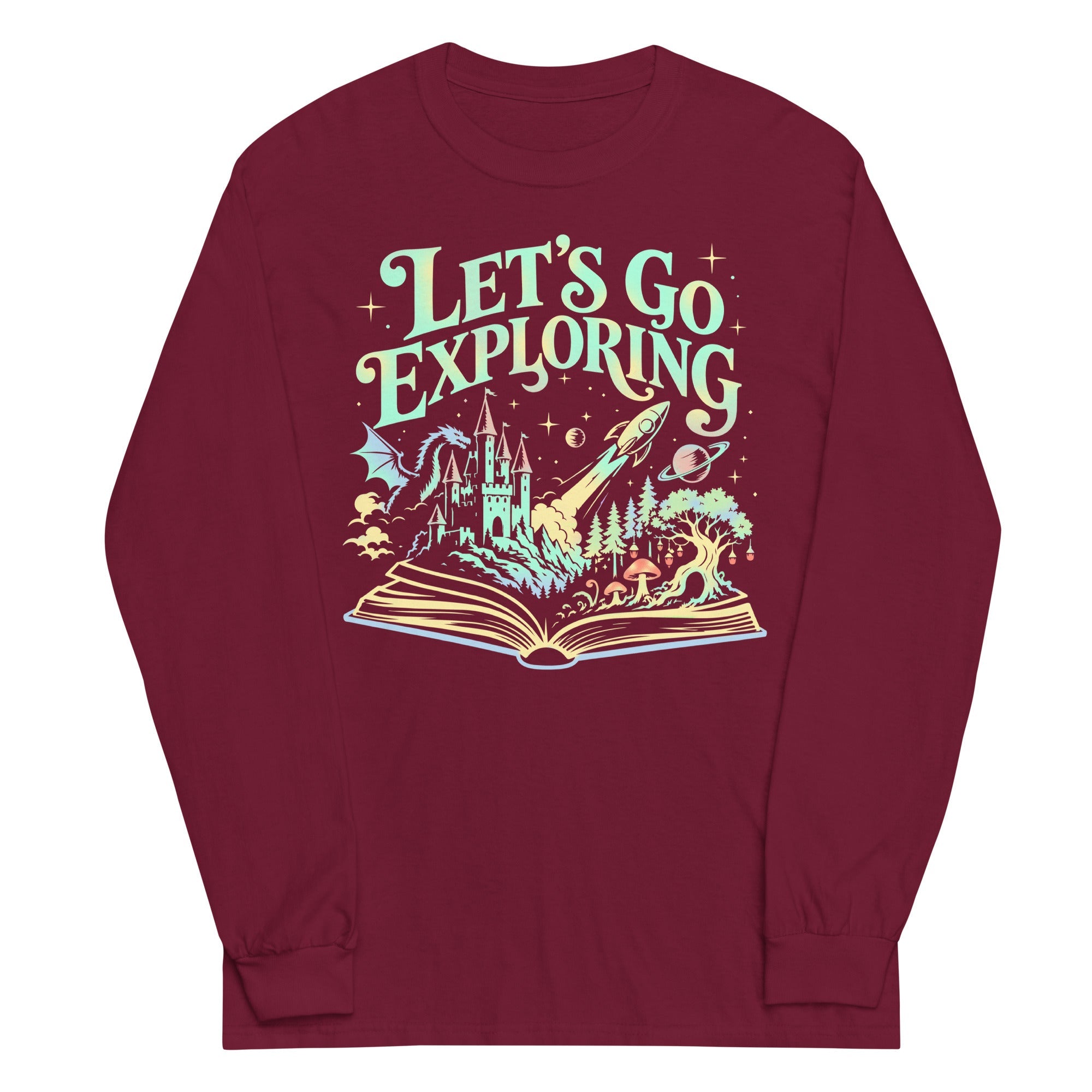 Let's Go Exploring Unisex Long Sleeve Tee
