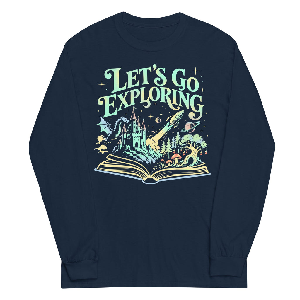 Let's Go Exploring Unisex Long Sleeve Tee