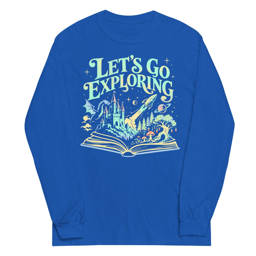 Let's Go Exploring Unisex Long Sleeve Tee