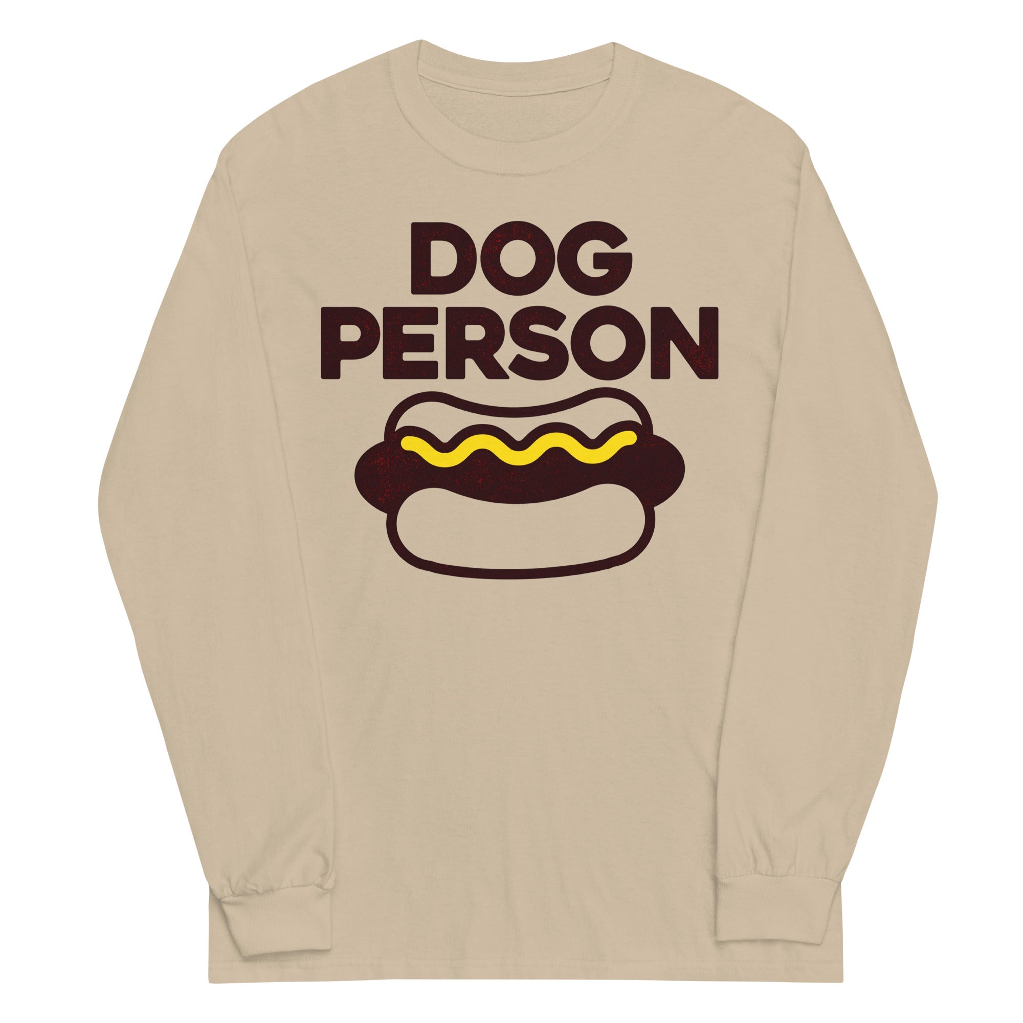 Dog Person Unisex Long Sleeve Tee
