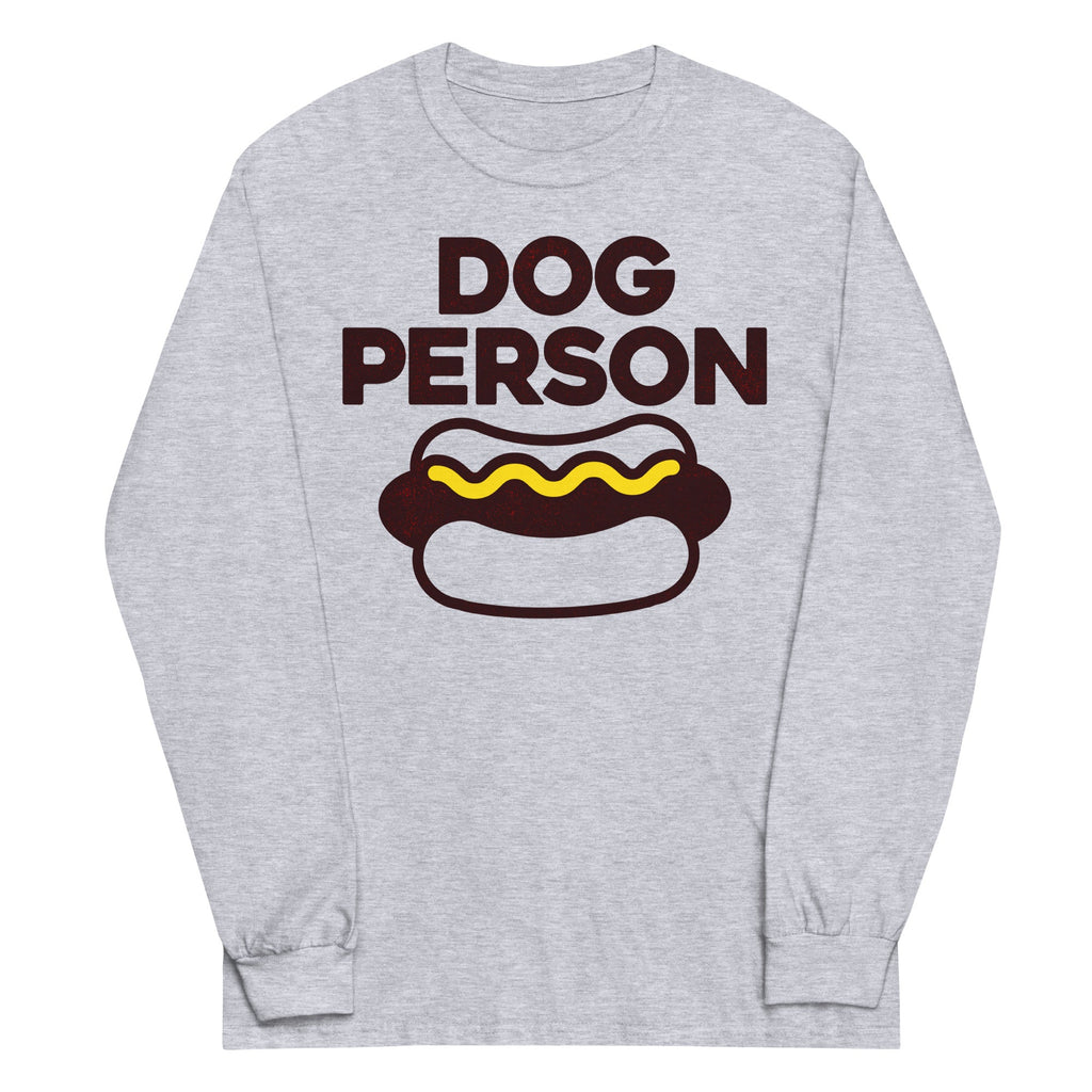 Dog Person Unisex Long Sleeve Tee