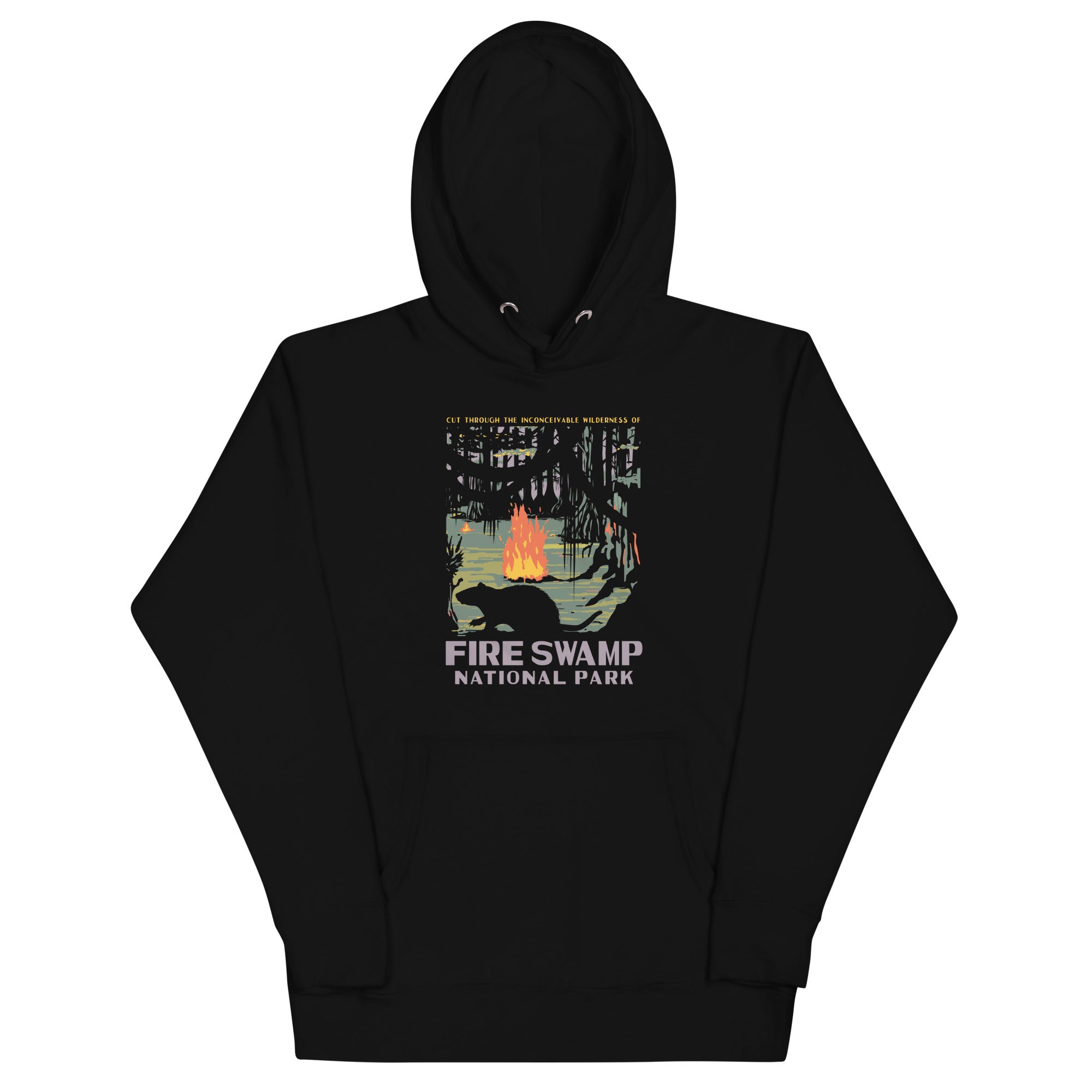 Fire Swamp National Park Unisex Hoodie