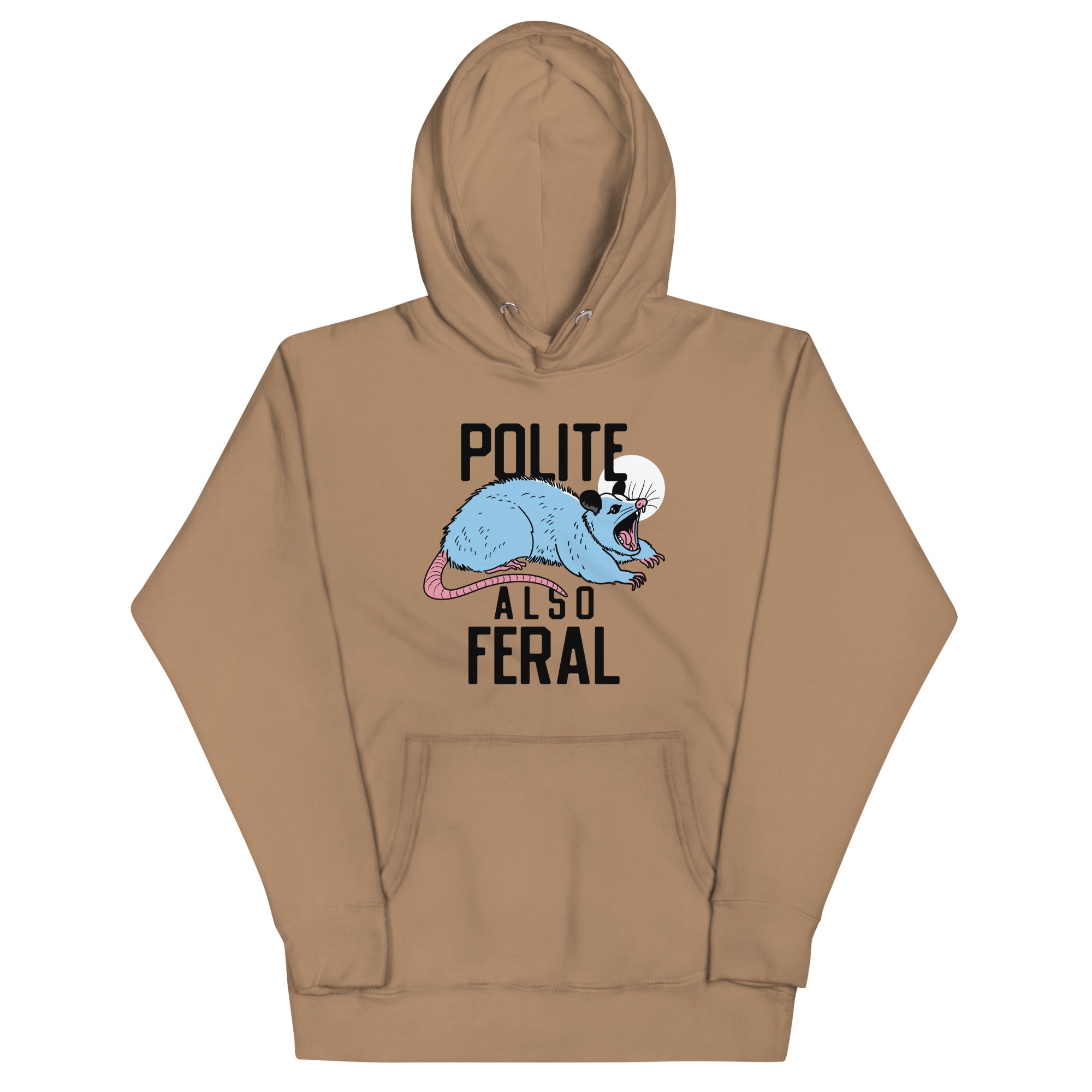 Polite Also Feral Unisex Hoodie