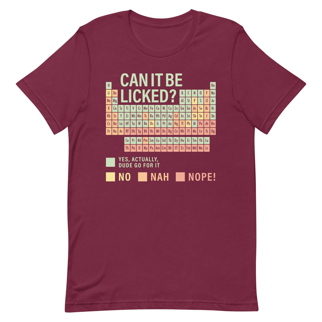 Can It Be Licked? Men's Signature Tee