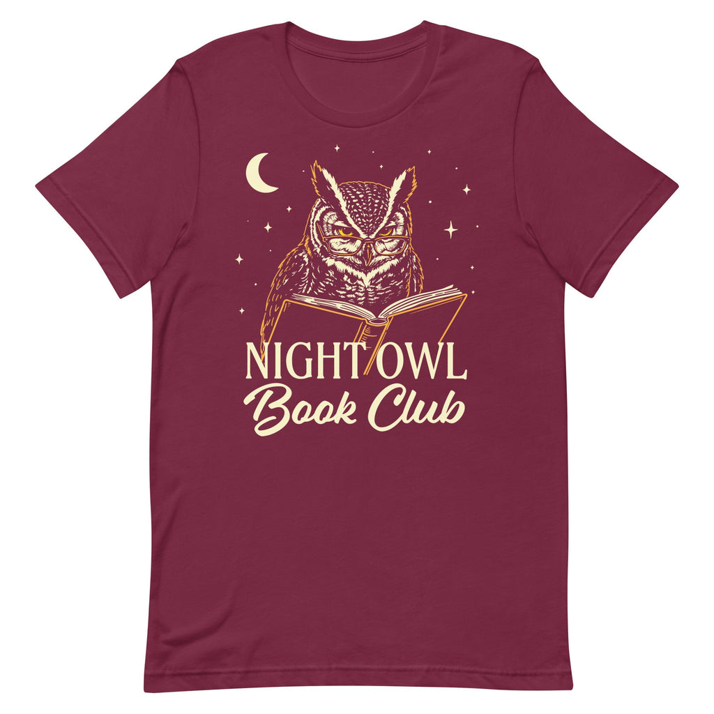 Night Owl Book Club Men's Signature Tee