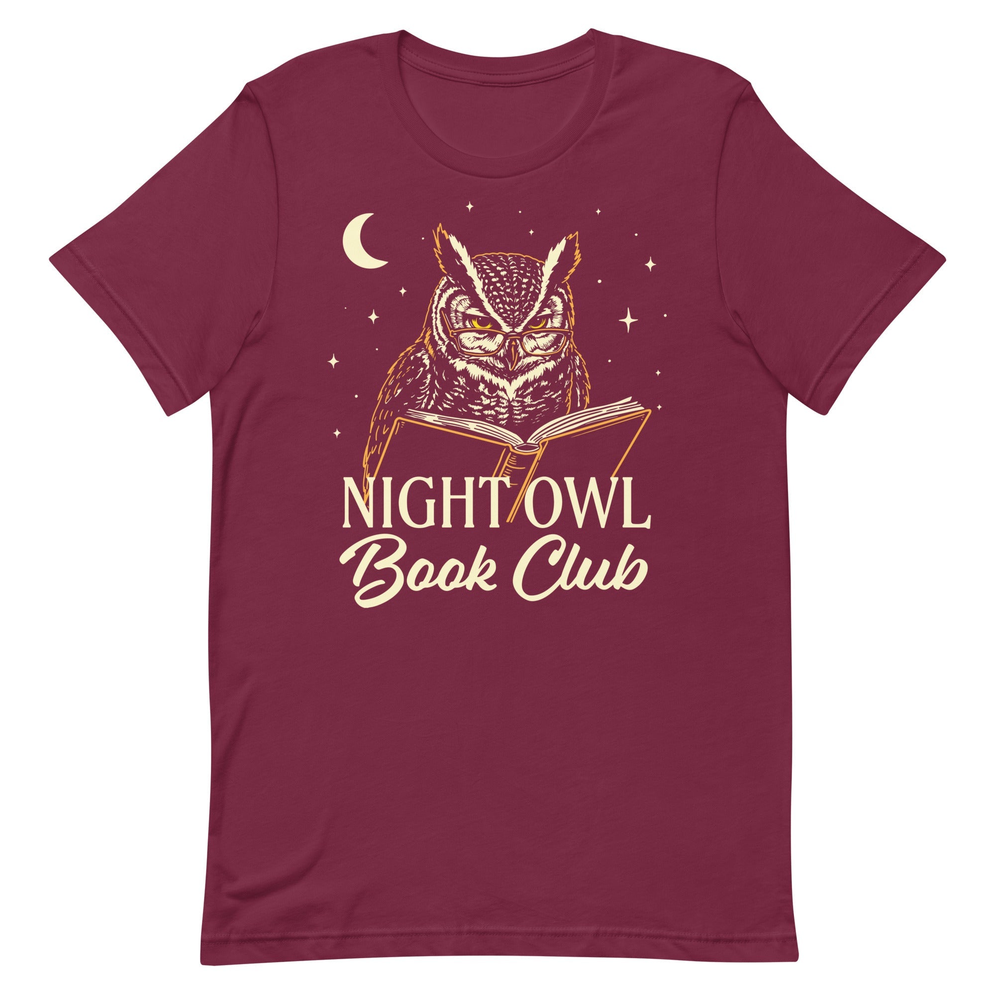 Night Owl Book Club Men's Signature Tee