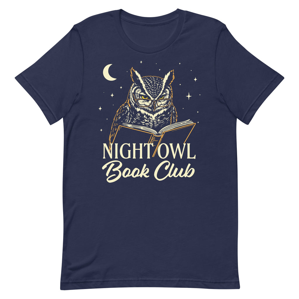 Night Owl Book Club Men's Signature Tee