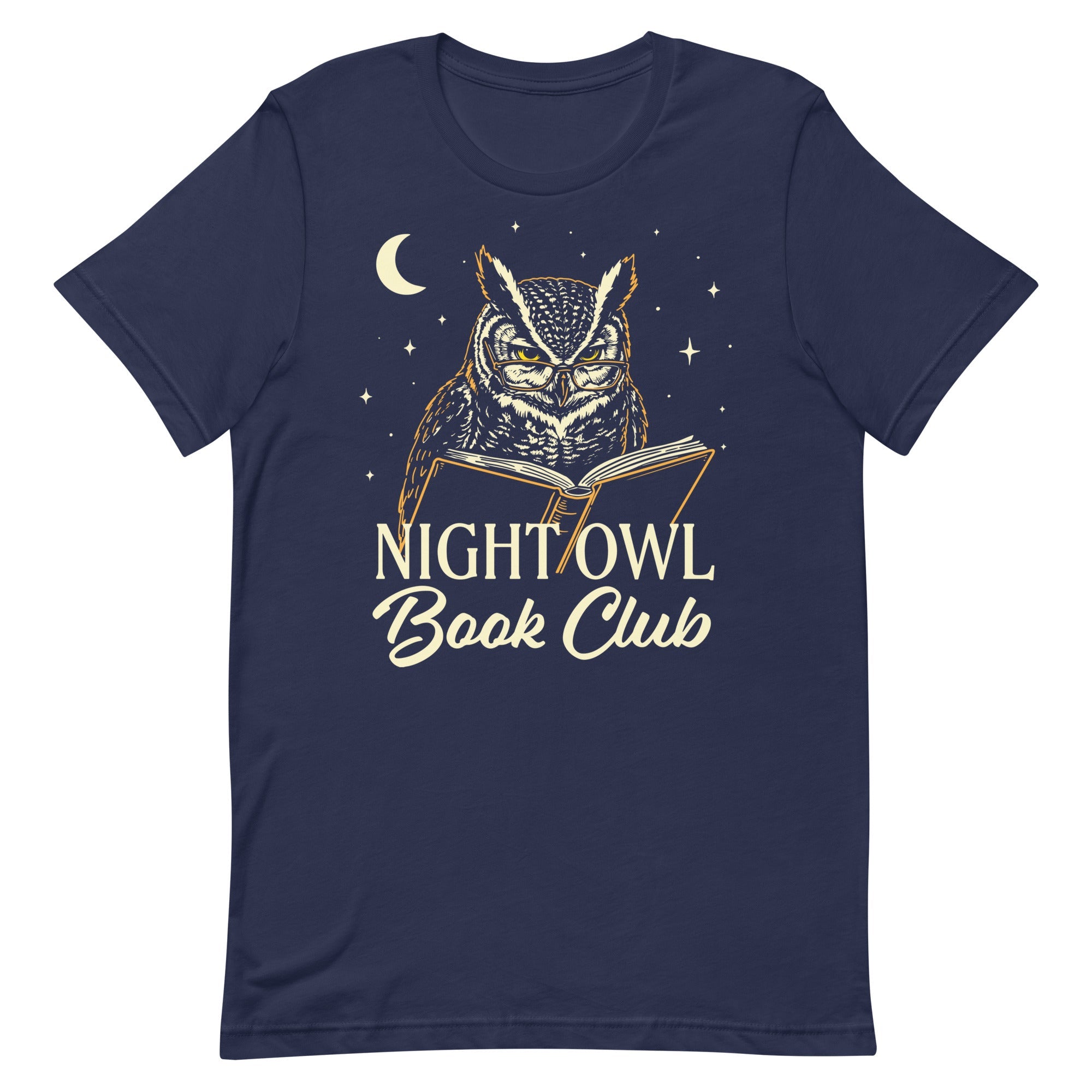 Night Owl Book Club Men's Signature Tee