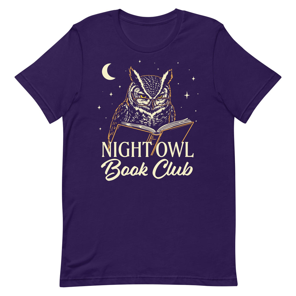 Night Owl Book Club Men's Signature Tee