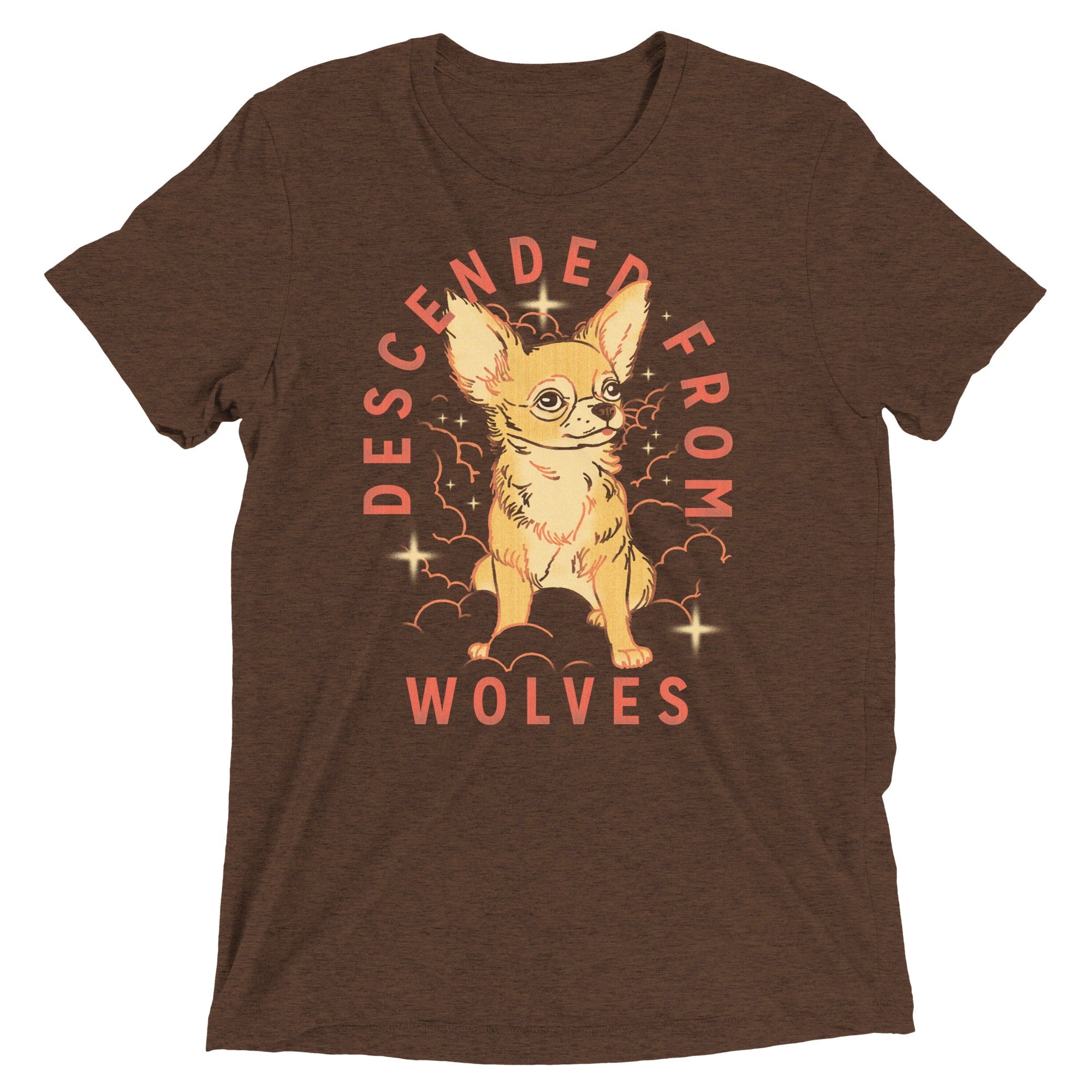 Descended From Wolves Men's Tri-Blend Tee