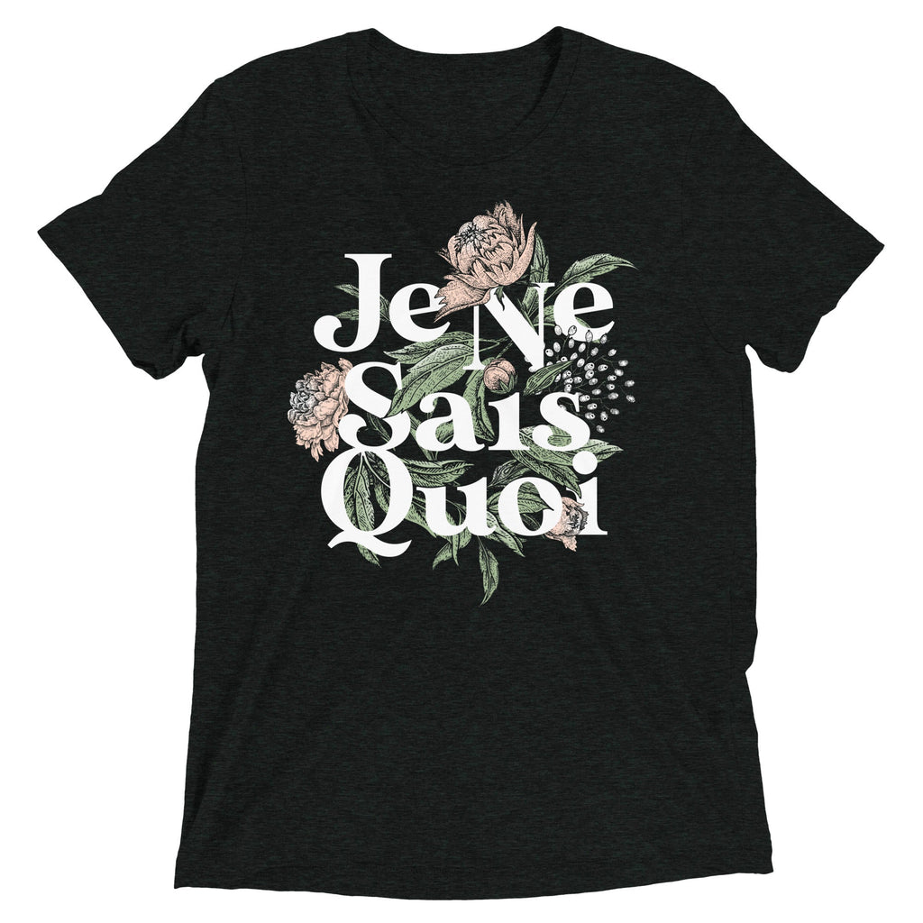 Je Ne Sais Quoi Men's Tri-Blend Tee