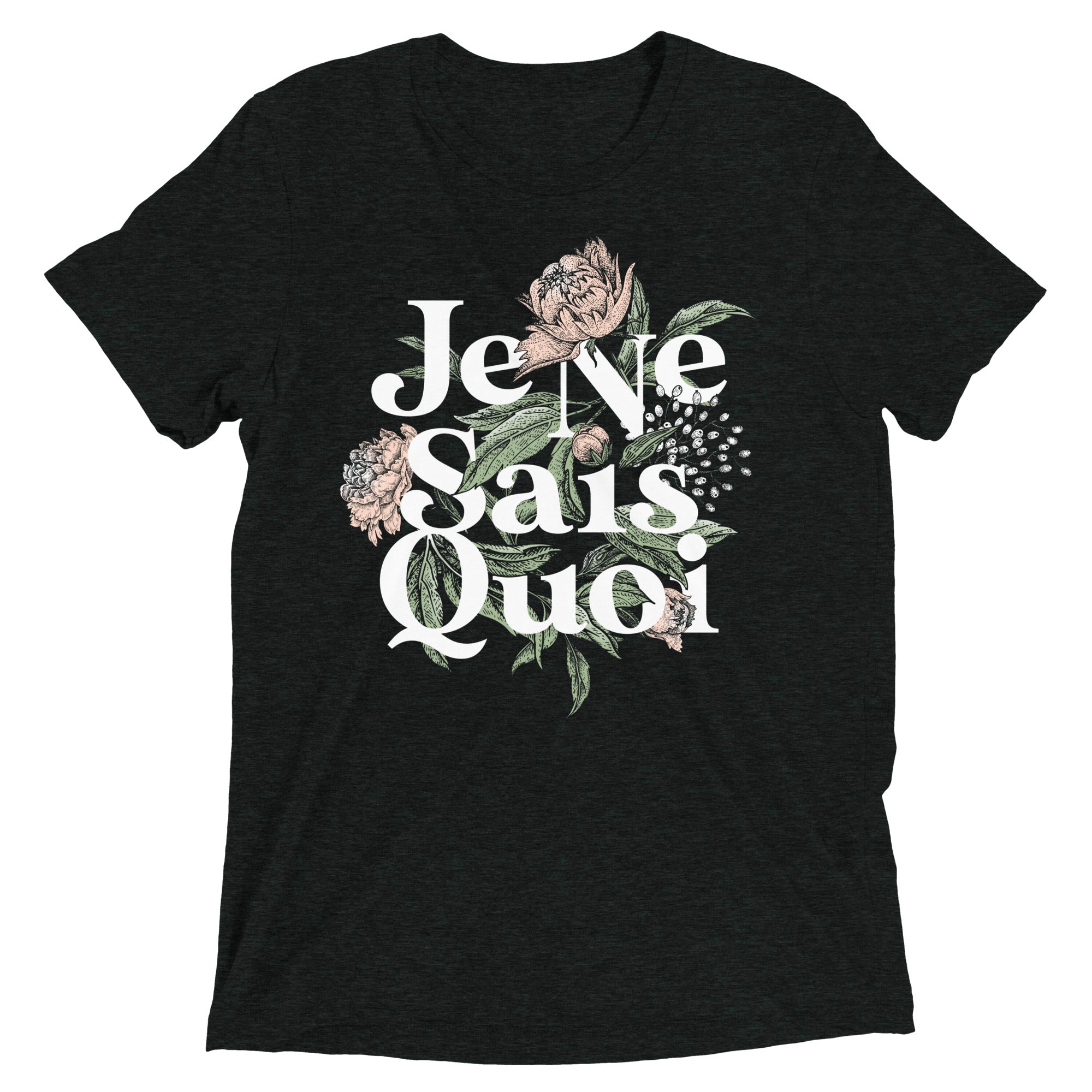 Je Ne Sais Quoi Men's Tri-Blend Tee
