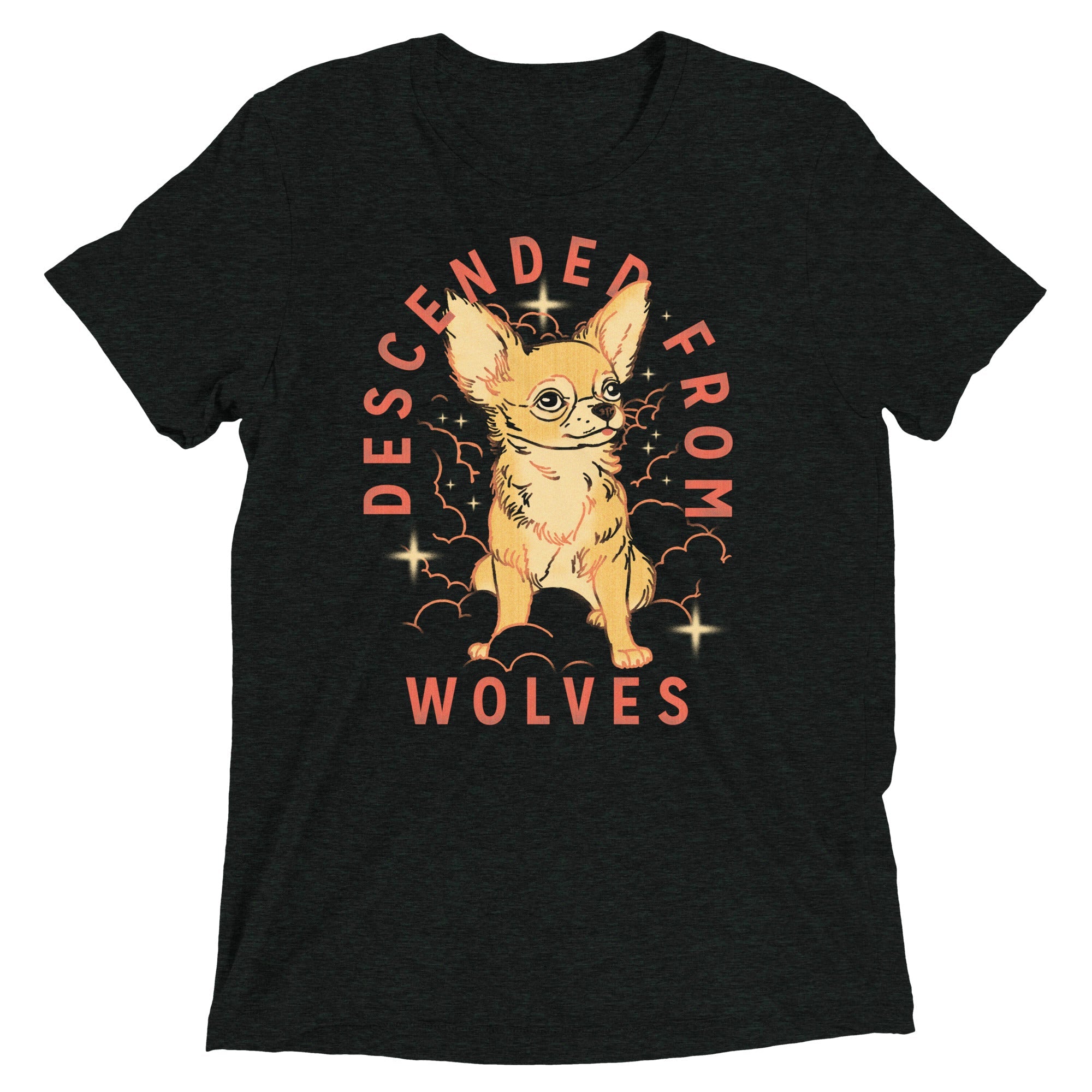 Descended From Wolves Men's Tri-Blend Tee