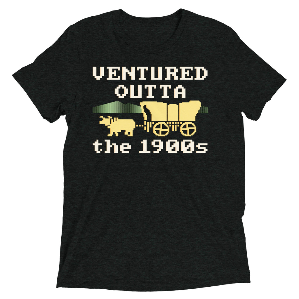 Ventured Outta The 1900s Men's Tri-Blend Tee
