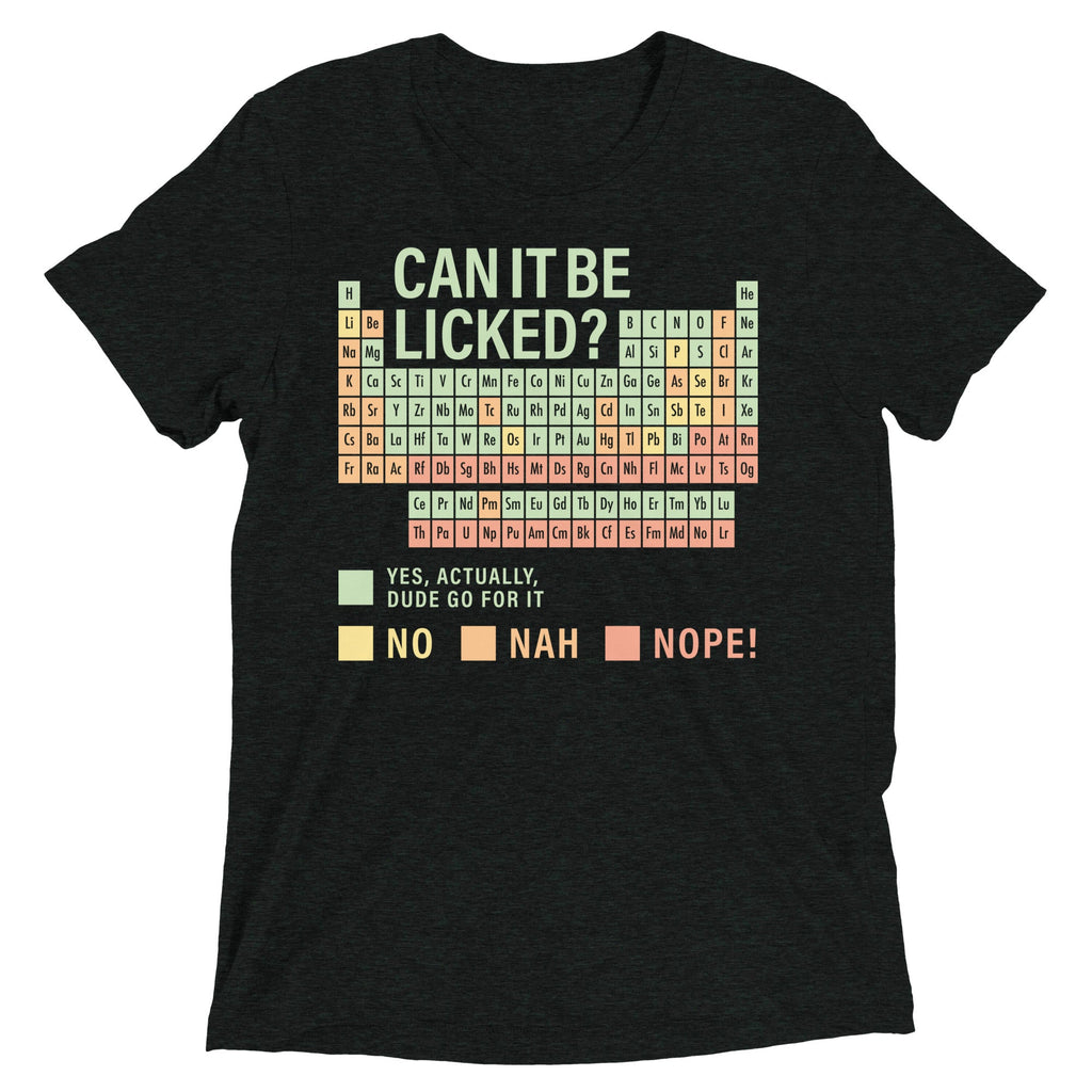 Can It Be Licked? Men's Tri-Blend Tee