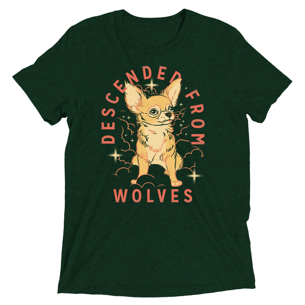 Descended From Wolves Men's Tri-Blend Tee