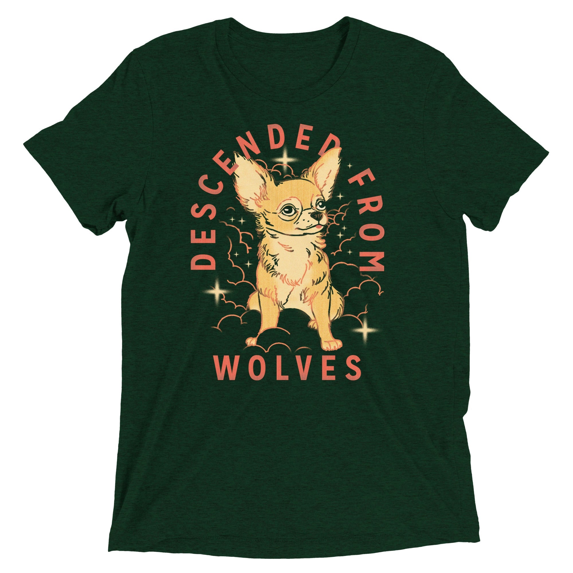 Descended From Wolves Men's Tri-Blend Tee