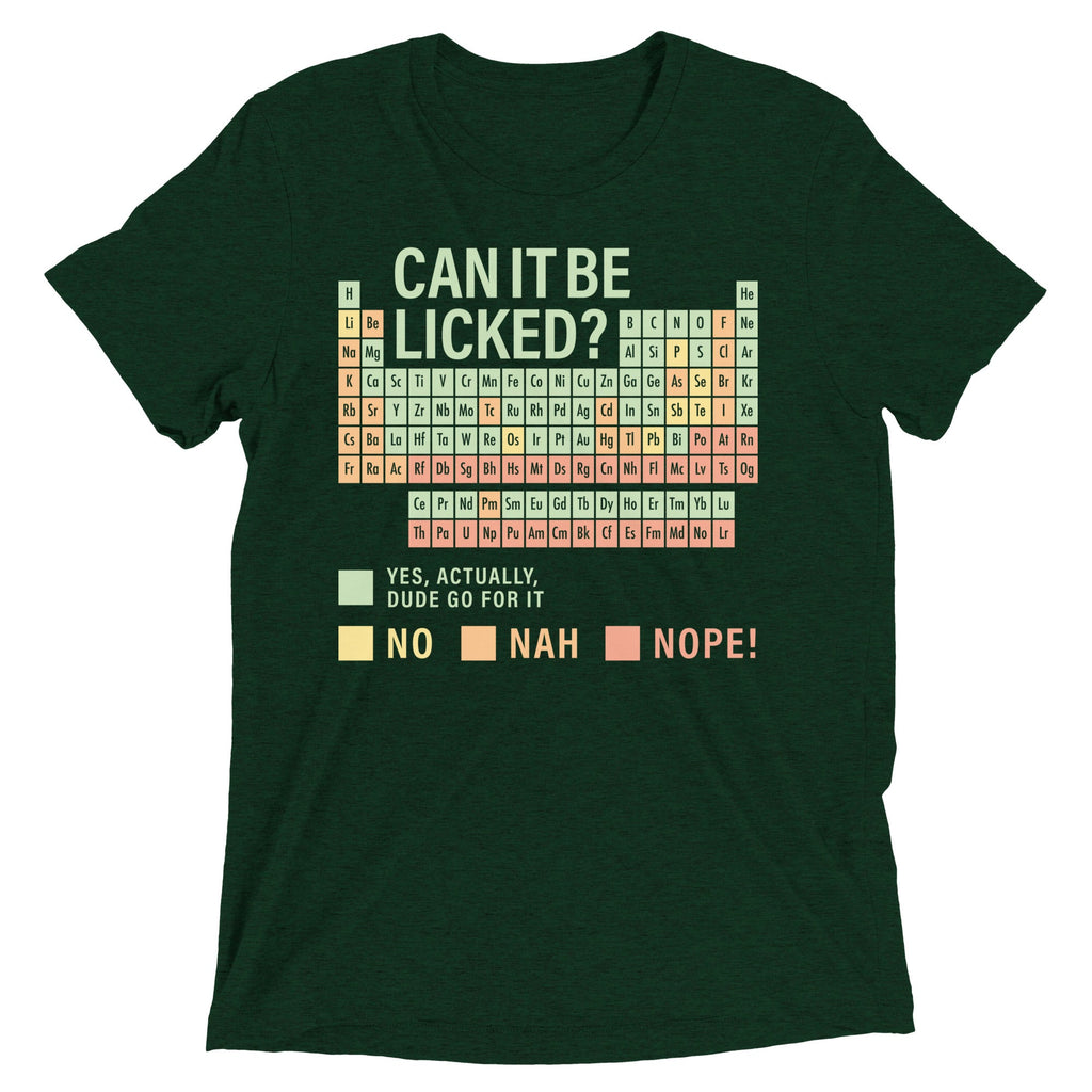 Can It Be Licked? Men's Tri-Blend Tee