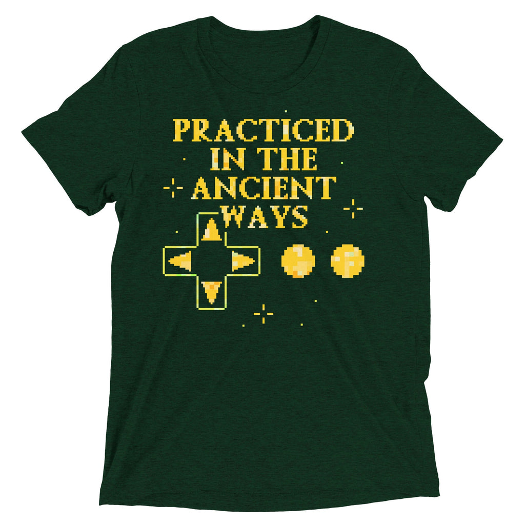 Practiced In The Ancient Ways Men's Tri-Blend Tee