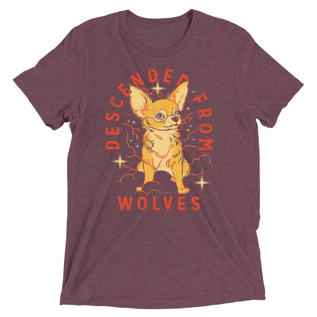 Descended From Wolves Men's Tri-Blend Tee