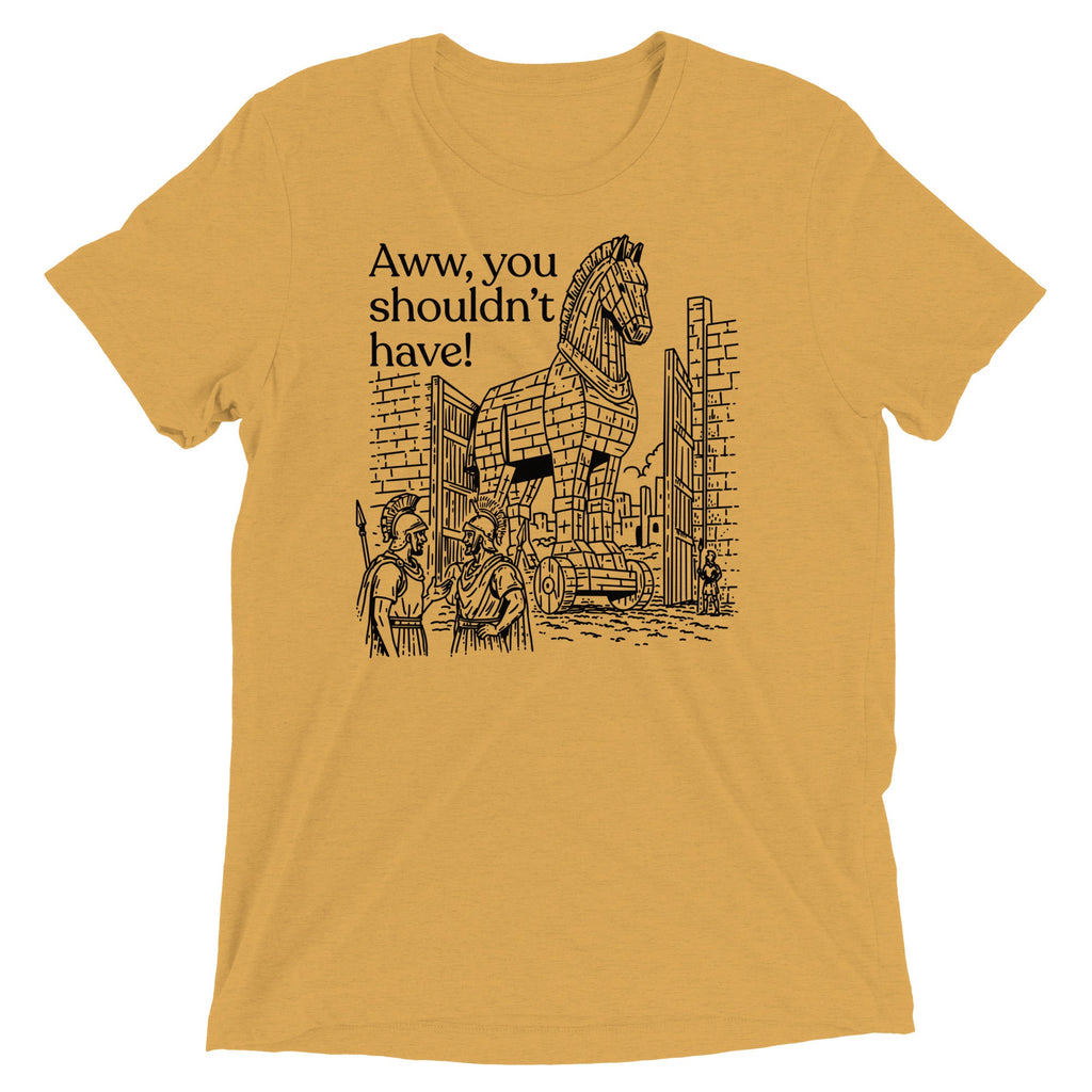 Aww, You Shouldn't Have! Men's Tri-Blend Tee