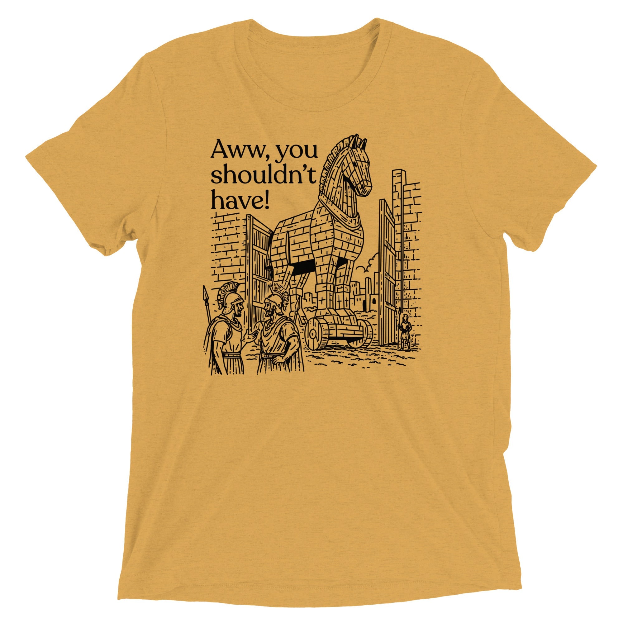 Aww, You Shouldn't Have! Men's Tri-Blend Tee