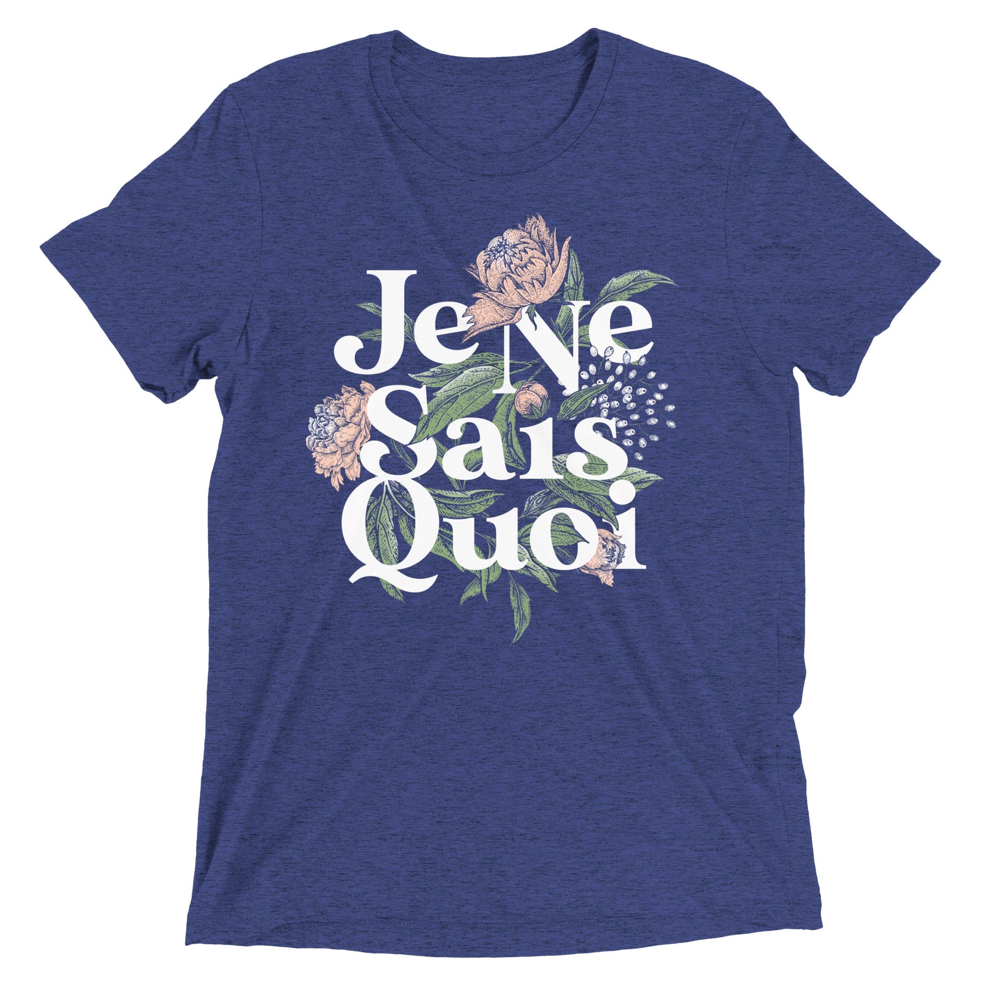 Je Ne Sais Quoi Men's Tri-Blend Tee