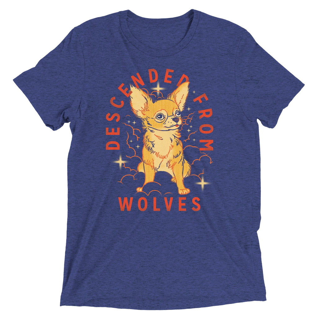Descended From Wolves Men's Tri-Blend Tee