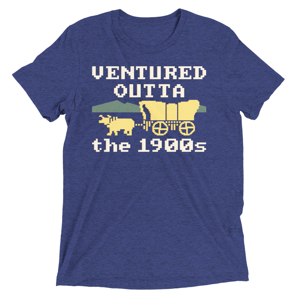 Ventured Outta The 1900s Men's Tri-Blend Tee