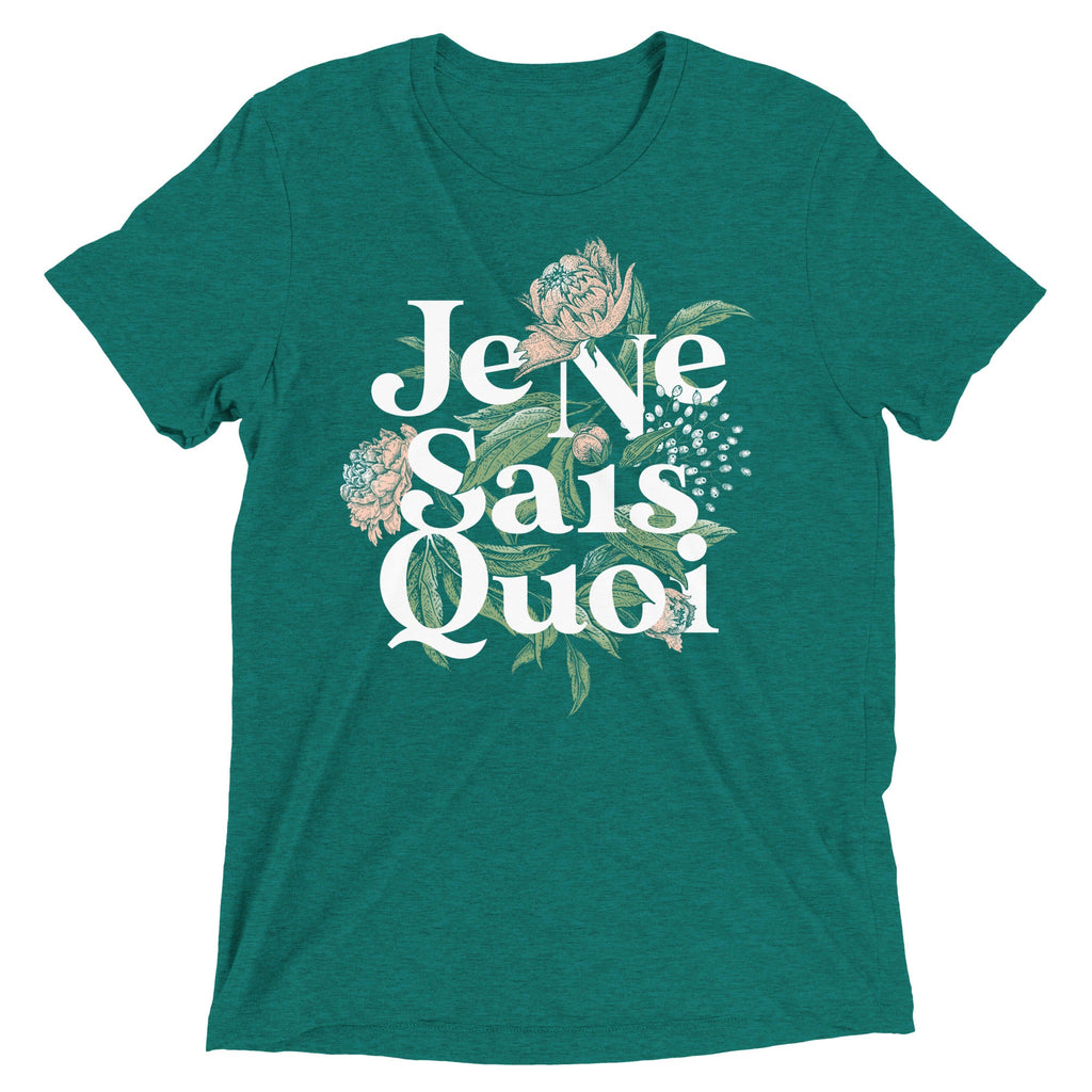 Je Ne Sais Quoi Men's Tri-Blend Tee