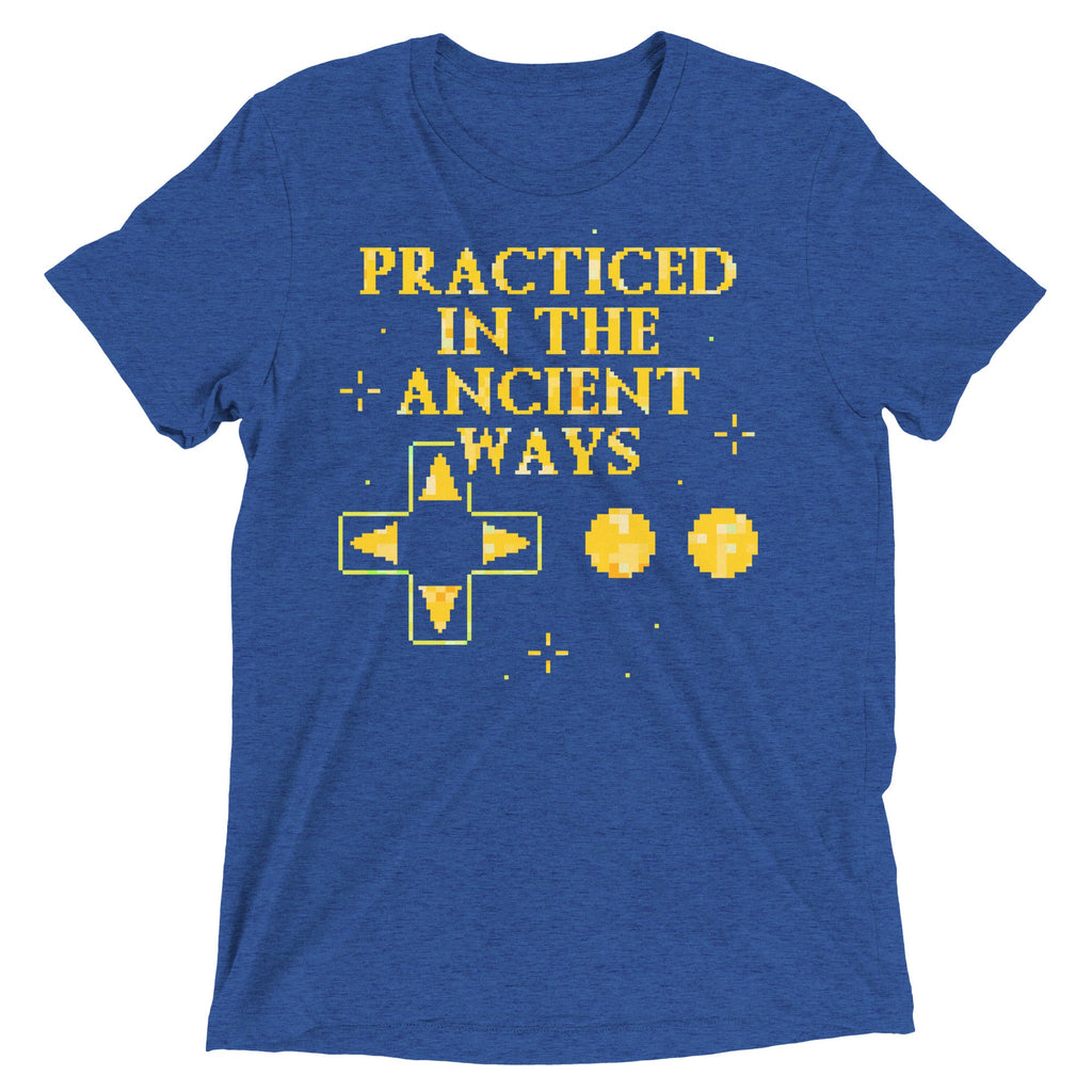 Practiced In The Ancient Ways Men's Tri-Blend Tee