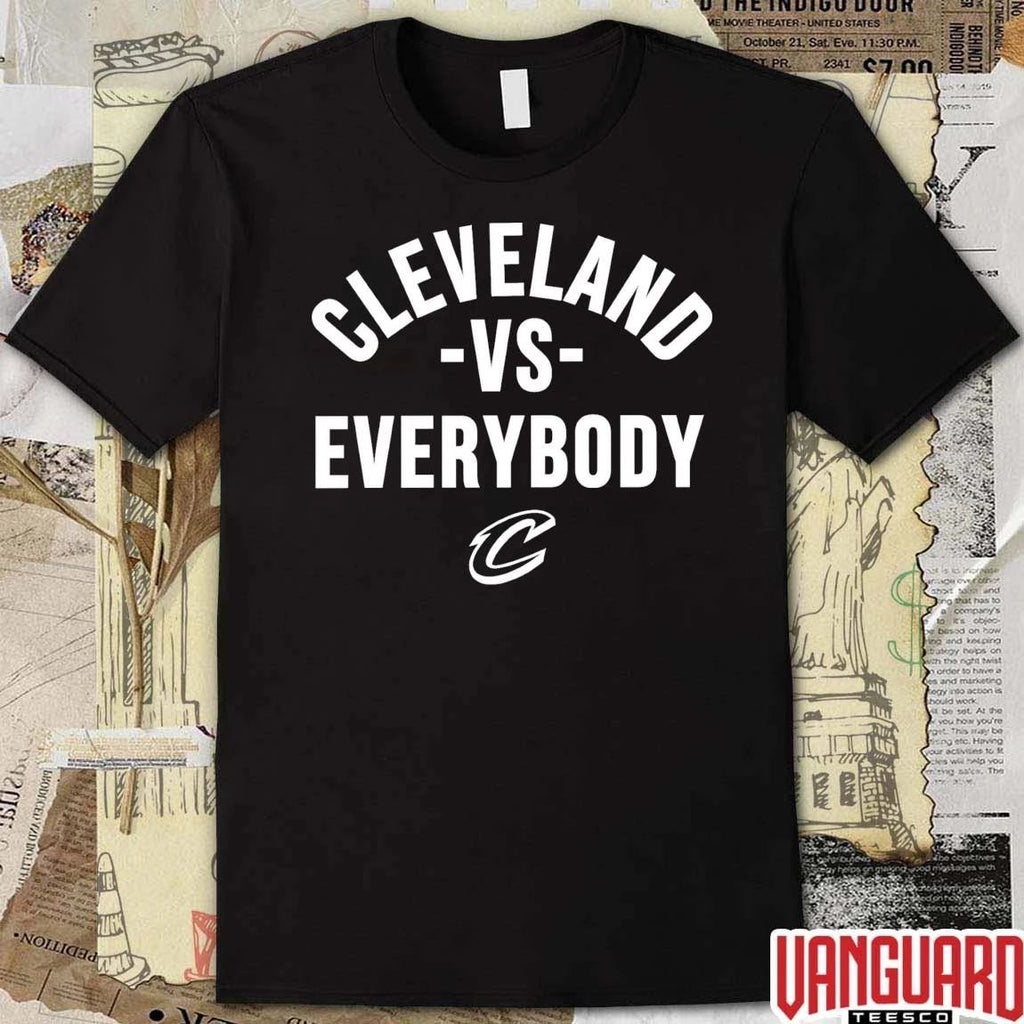 Cleveland Vs Everybody Cleveland Cavaliers 2026 NBA Playoffs Basketball t-shirt