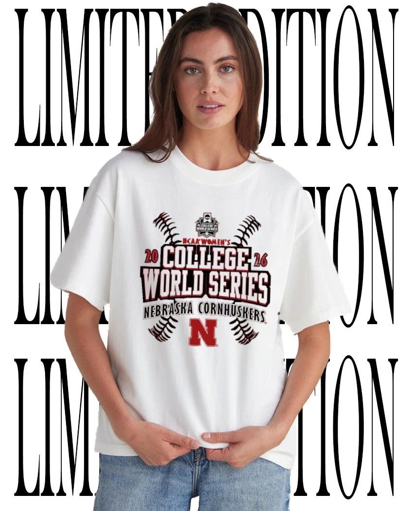 NCAA Nebraska Cornhuskers Womens College World Series 2026 t-shirt