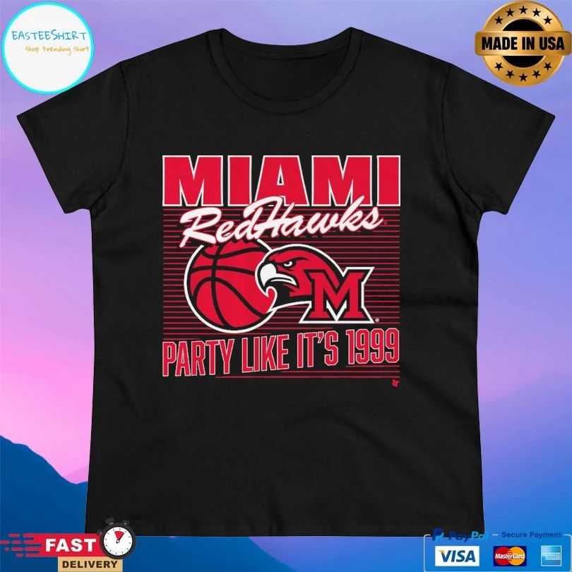 Miami Redhawks (Oh) Basketball Party Like It’s 1999 T-shirts