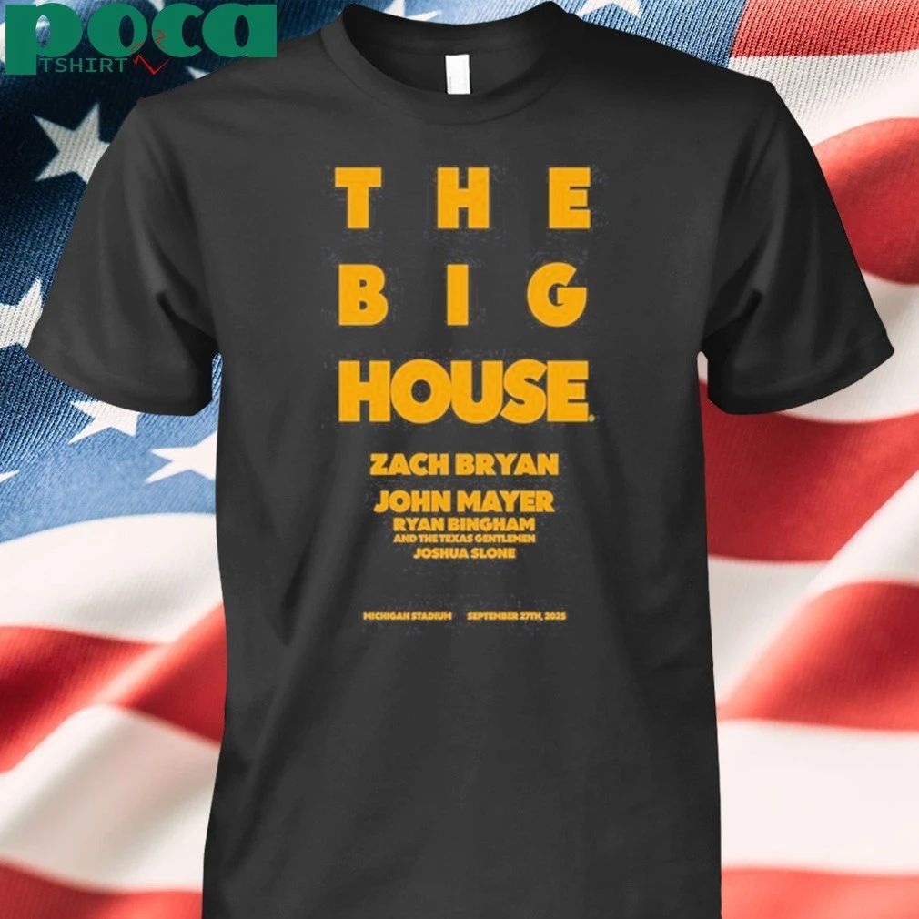 Zach Bryan Big House 2025 Shirt