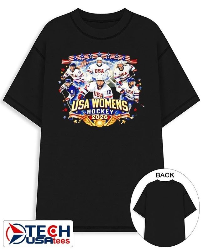 USA Women’s Hockey 2026 graphic shirt