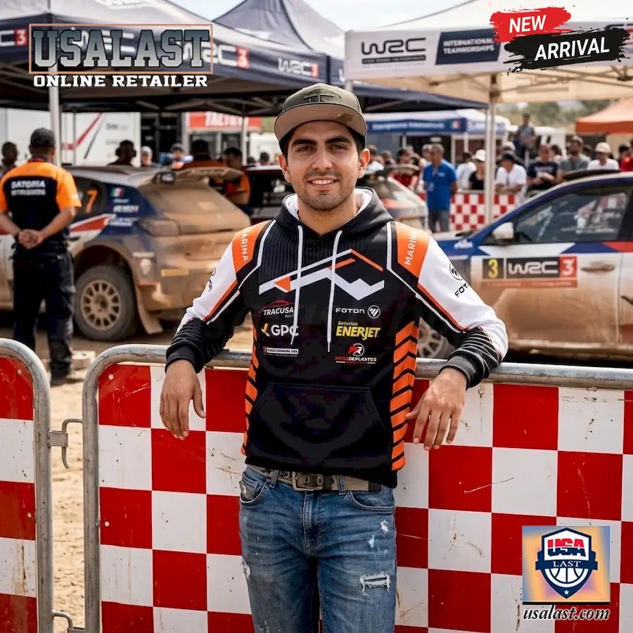 Andreas Vardinogiannis Flandy WRC3 Racing Apparel Hoodie Shirt