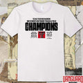 Texas Tech Red Raiders 2026 Big 12 Men’s Outdoor Track & Field Champions Logos t-shirt