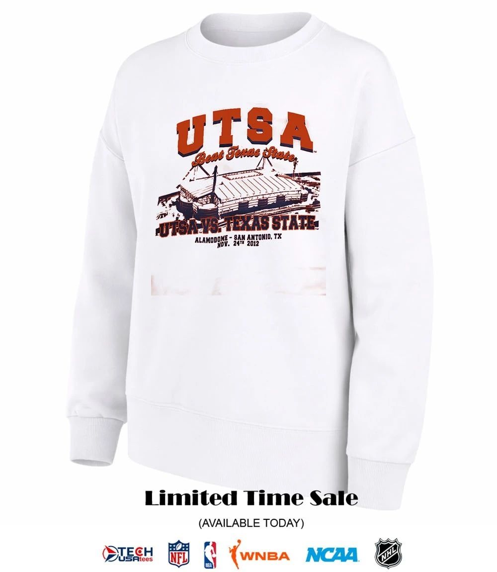 UTSA beat Texas State Stadium Alamodome in San Antonio Texas 2012 shirt