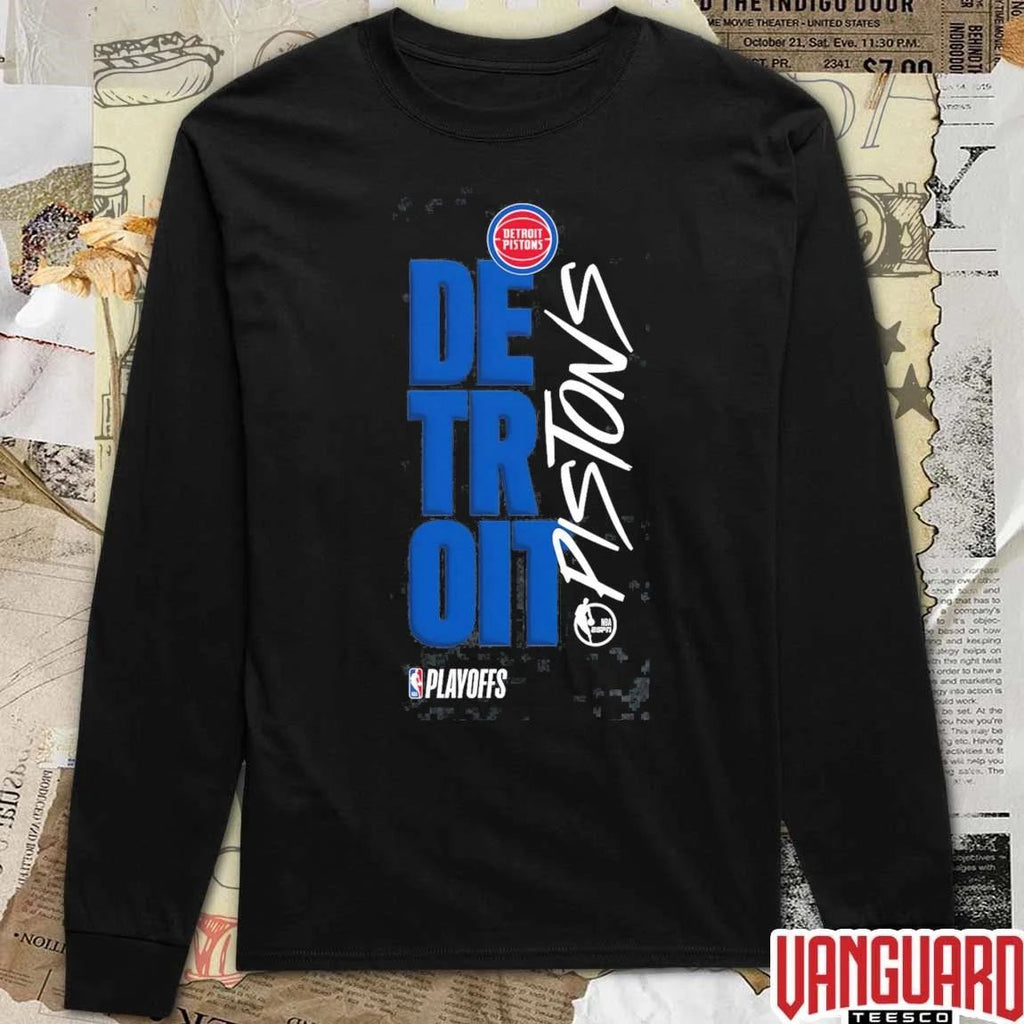 Detroit Pistons Playoffs 2026 ESPN NBA Basketball Coverage t-shirt