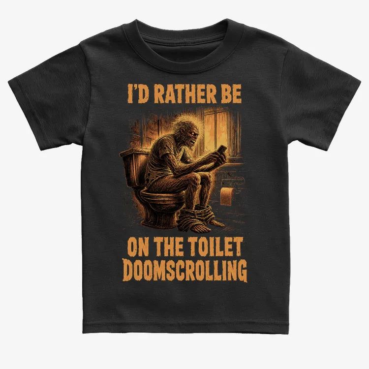 I'd Rather Be on the Toilet Doomscrolling