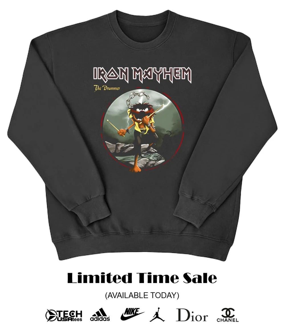 Iron Mayhem Drummer Muppets shirt