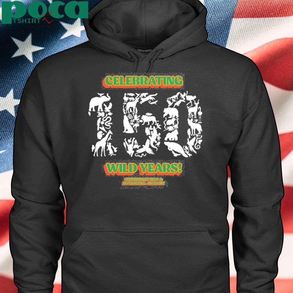 Celebrating Wild Years Cincinnati Zoo and Botanical Garden T-shirt
