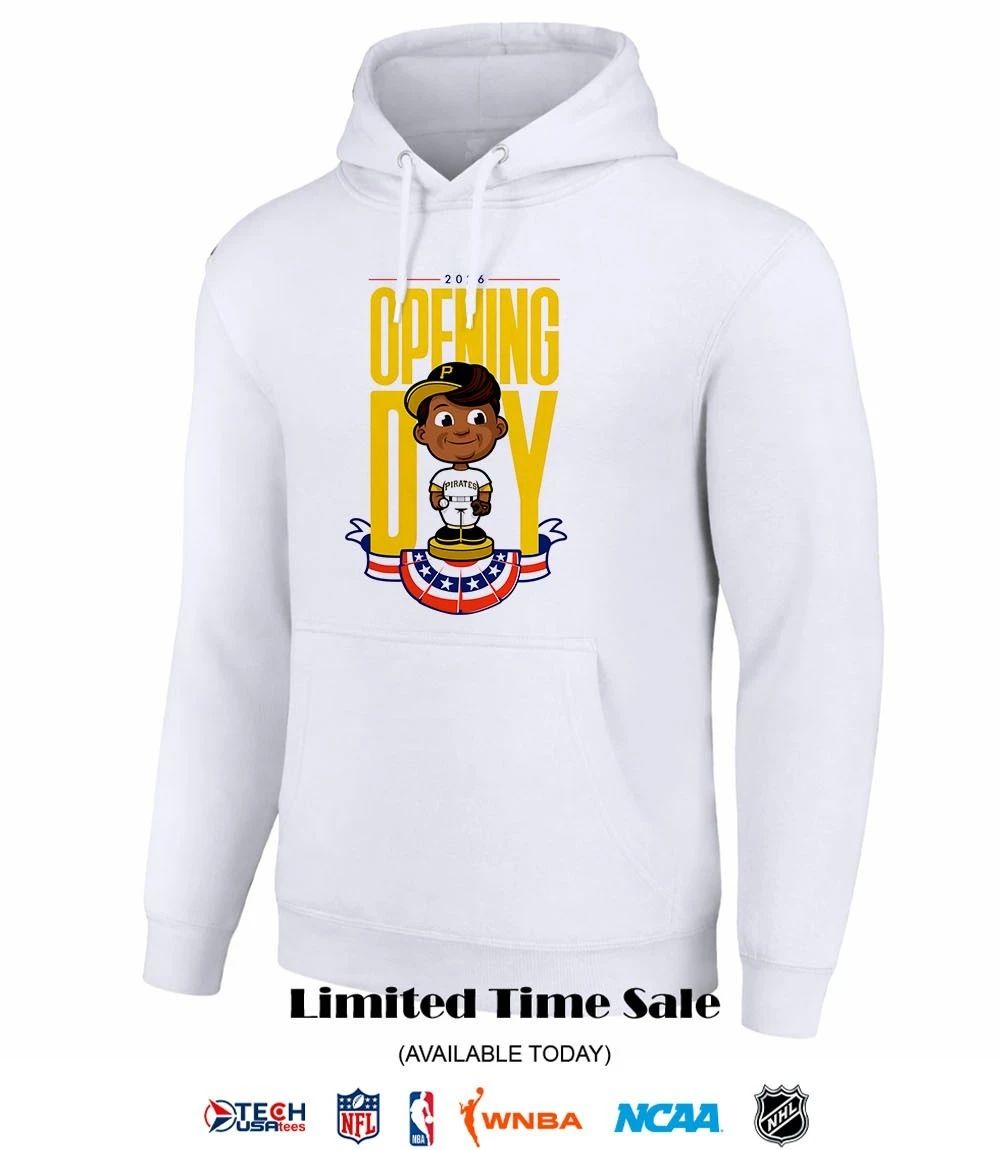 2026 Opening Day Pittsburgh Pirates bobblehead shirt